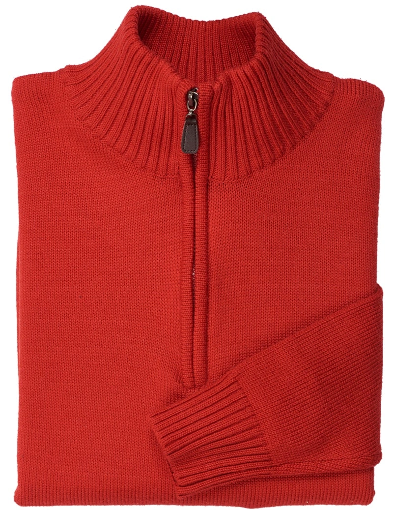 Rouge intense: le pull INSERCH qui vous embrase! Chic, simple, irrésistible. Un must-have pour l'automne, un coup de cœur garanti.